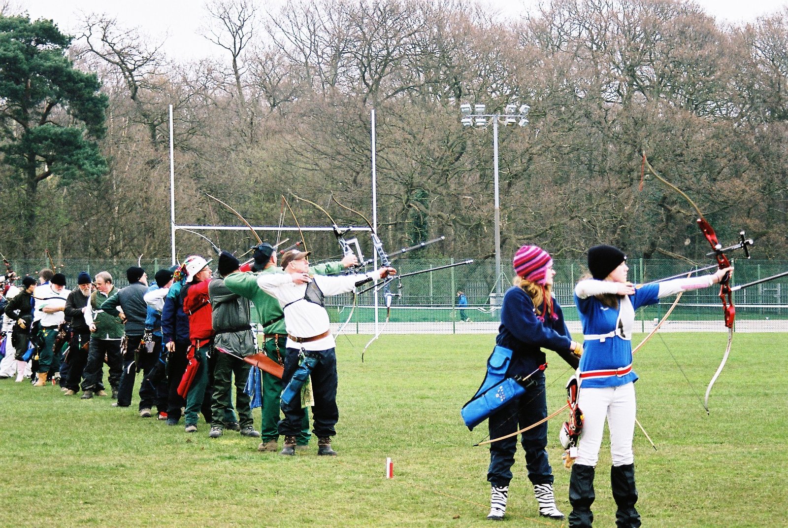 Archery Shooting with recurve Bow Archery Shooting with recurve Bow